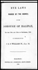 Bye Laws Passed by the Council of the Borough of Halifax, 1848.