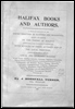 Halifax Books and Authors.