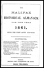 Halifax Historical Amanack for the year 1861.