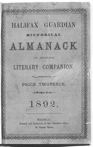 Halifax Guardian Almanack 1892