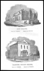 Engravings of Sion Chapel, Wade Street, Halifax and Hanover Street Chapel, King Cross Lane, Halifax.