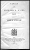 Census of England & Wales 1921 Also Preliminary Report Yorkshire.