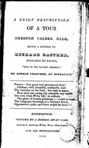 Brief Description of a Tour Through Calder Dale