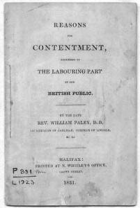 Reasons for Contentment, Addressed to The Labouring Part of the British Public