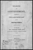 Reasons for Contentment, Addressed to The Labouring Part of the British Public.