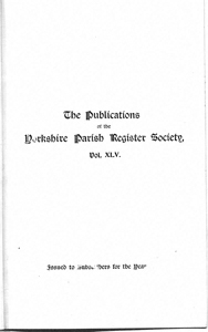 Parish Registers of Halifax - Volume 2 Marriages & Burials 1538 to 1593 (Document ID: 101135)