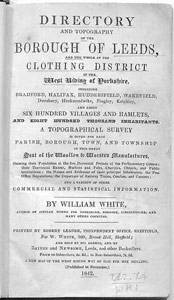 Directory of Leeds and the Clothing District of the West Riding: Title page