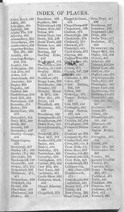 Directory of Leeds and the Clothing District of the West Riding: Index, Appendix of changes