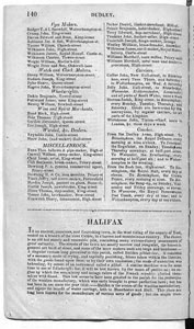 Commercial Directory for 1818: Halifax