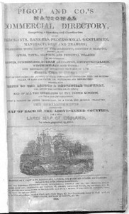Pigot and Co's Commercial Directory 1834: Title Page