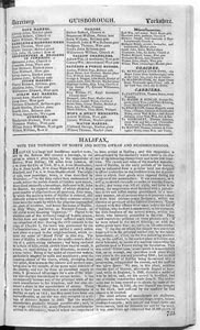 Pigot and Co's Commercial Directory 1834: Halifax