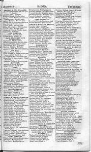 Pigot and Co's Commercial Directory 1834: Rastrick, and Brighouse with Hipperholme, and the Hamlets of Clifton, Lightcliffe and Neighbourhoods