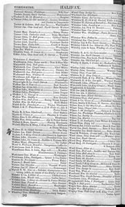 Robson's Commercial Directory Vol 2: Halifax