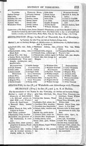 Directory of Leeds, York and the Clothing District of Yorkshire: Skircoat, Southowram, Sowerby, Sowerby Bridge, Soyland, Stainland