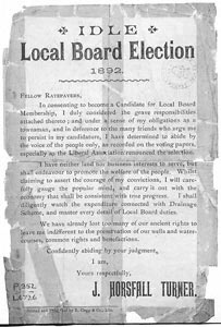 Idle Local Board Election, 1892