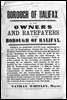 Borough of Halifax. To The Owners and Ratepayers of the Borough of Halifax.