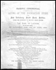 Masonic Ceremonial, to be observed at the Laying of the Foundation Stone of the New Infirmary, Heath Road, Halifax.