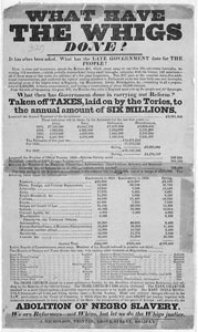 What Have The Whigs Done?