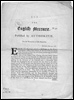 English Mercurie. No 50. Published by Authoritie. For the Prevention of false Reportes.