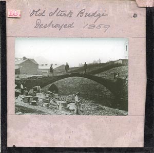 Old Stirk Bridge, Destroyed 1859