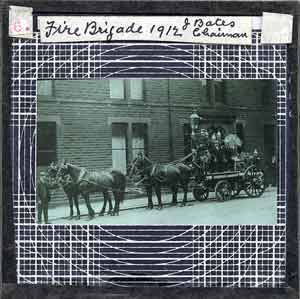 Fire Brigade 1912, J Bates Chairman