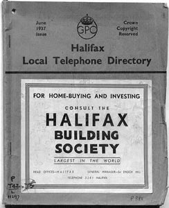 GPO Halifax Local Telephone Directory