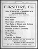 Furniture, Etc. In each of Sir Francis Crossley's Almshouses Belonging to the Trustees.