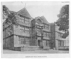 Barkisland Hall, near Halifax