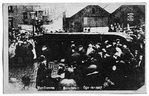 Halifax Tram Disaster - Bolton Brow  Oct-15-1907