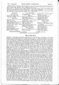 Kelly's Directory of the West Riding of Yorkshire, 1927: Halifax