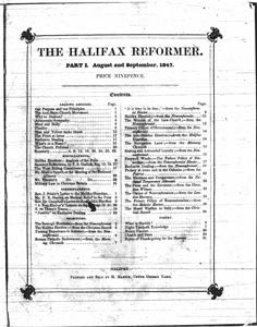 Halifax Reformer, 1847-1848