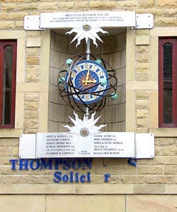 Millennium Clock, St George's Street, Hebden Bridge