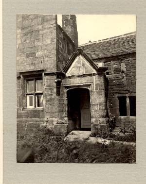 Doorway of Great House, Great House Lane, Soyland