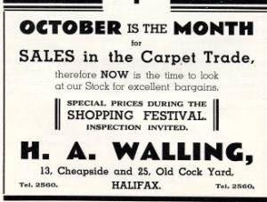 HA Walling, Halifax