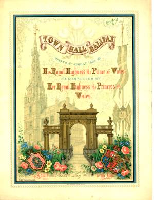 Opening of Halifax Town Hall