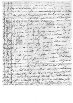 Letter from Ann Fielden to John Fielden, June 1842
