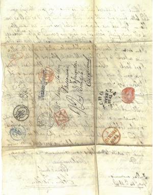 Letter from John Fielden (junior) to Samuel Fielden, May 1841