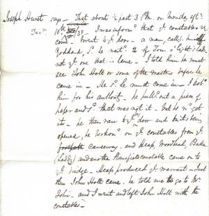 Anti Poor Law Riots, November 1838  (Document ID: 102739)