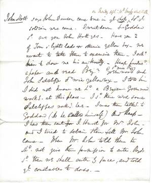 Anti Poor Law Riots, November 1838  (Document ID: 102740)