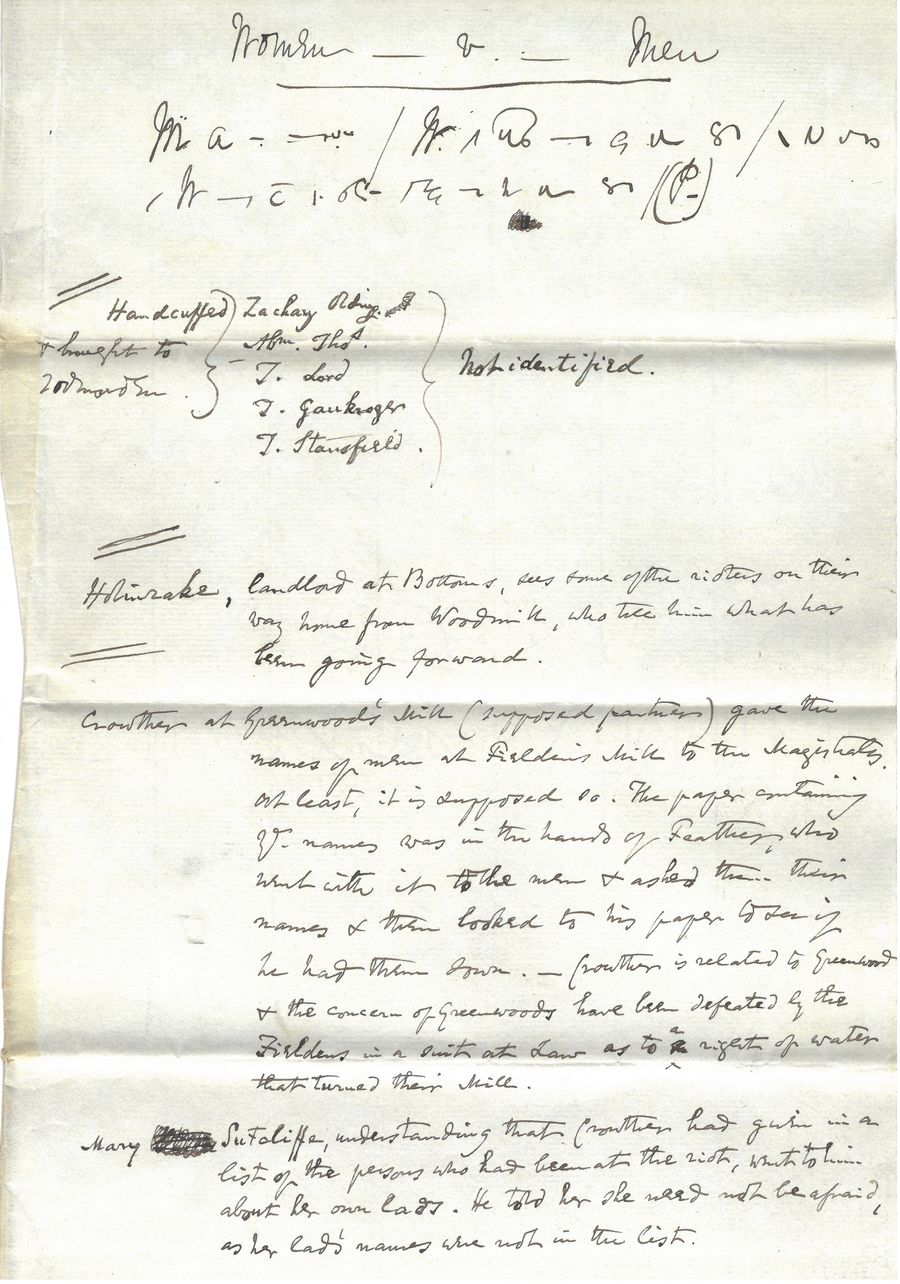 Anti Poor Law Riots, November 1838  (Document ID: 102754)