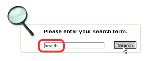 How to use search graphic