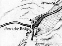 Plan of that part of the River Calder that lies between Sowerby Bridge and Halifax
