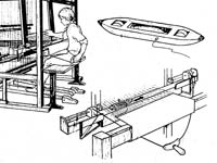 Fly Shuttle Loom