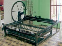 Spinning Jenny loom, Calderdale Industrial Museum